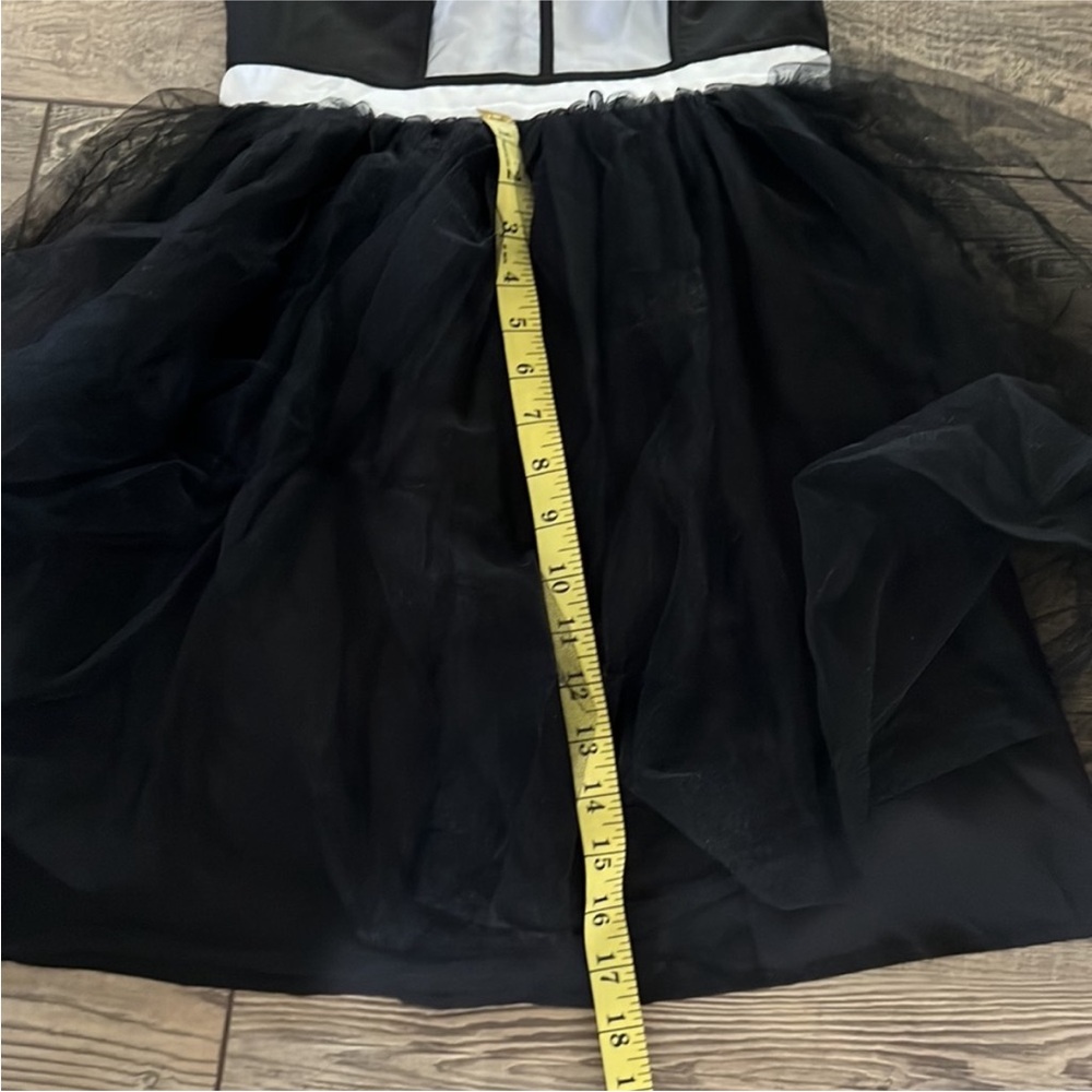 BCBG GENERATION Blocked Tulle Cocktail Dress - Picture 10 of 11